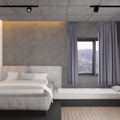 Navya Interiors gents bed room 1
