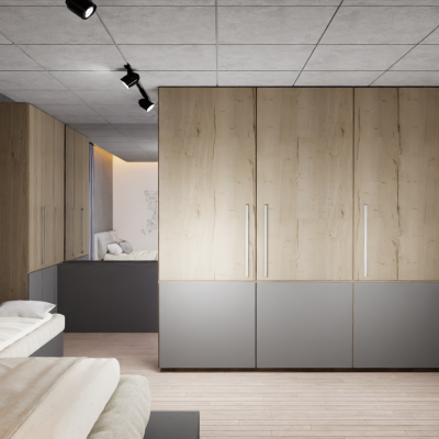 Navya Interiors gents bed room 4